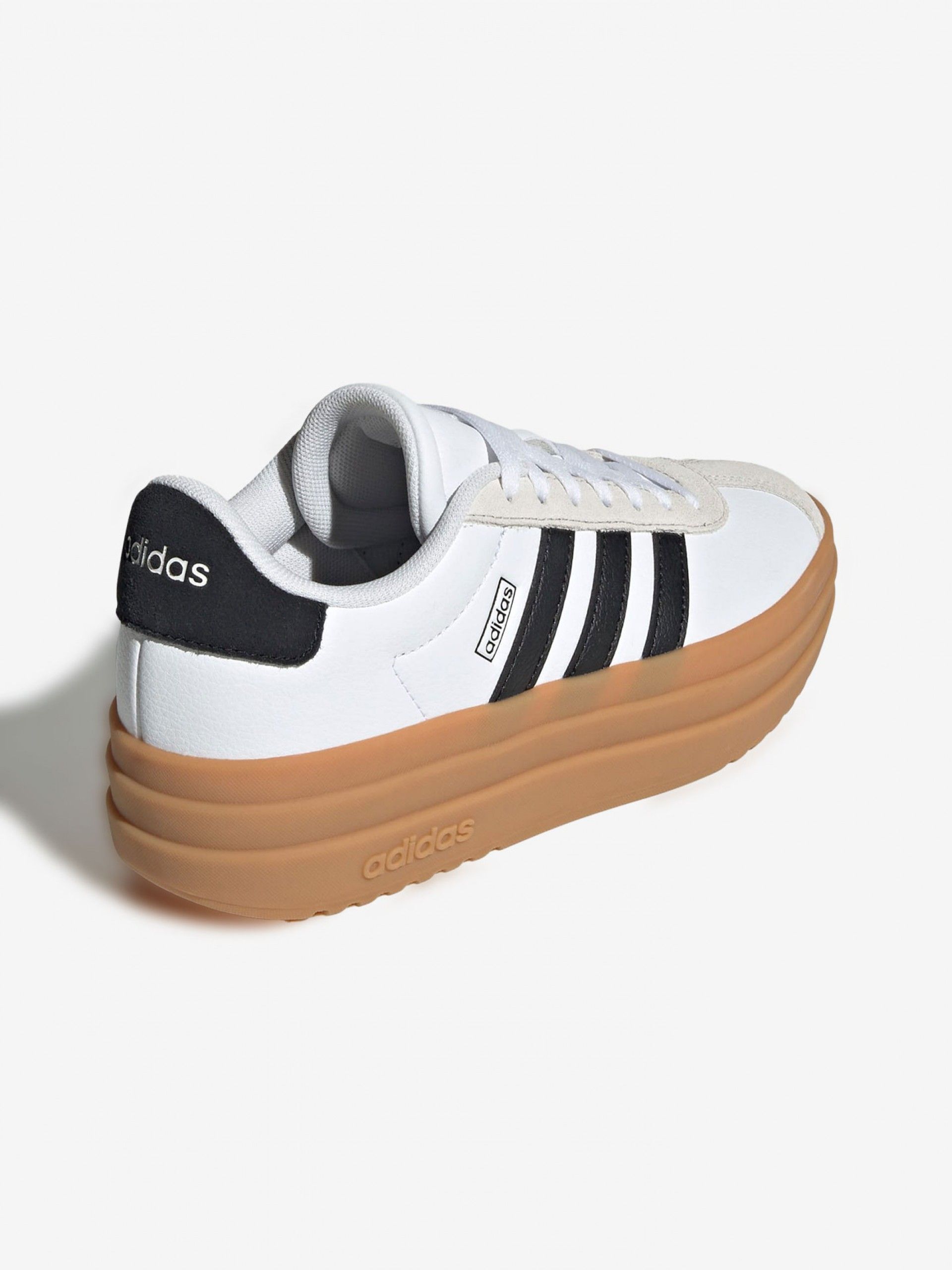 Adidas VL Court Bold White and Black J Sneakers