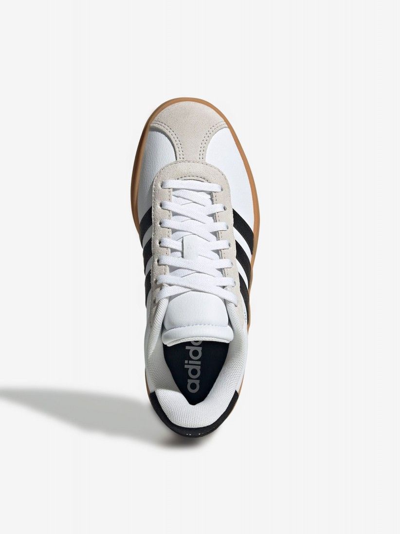 Adidas VL Court Bold White and Black J Sneakers