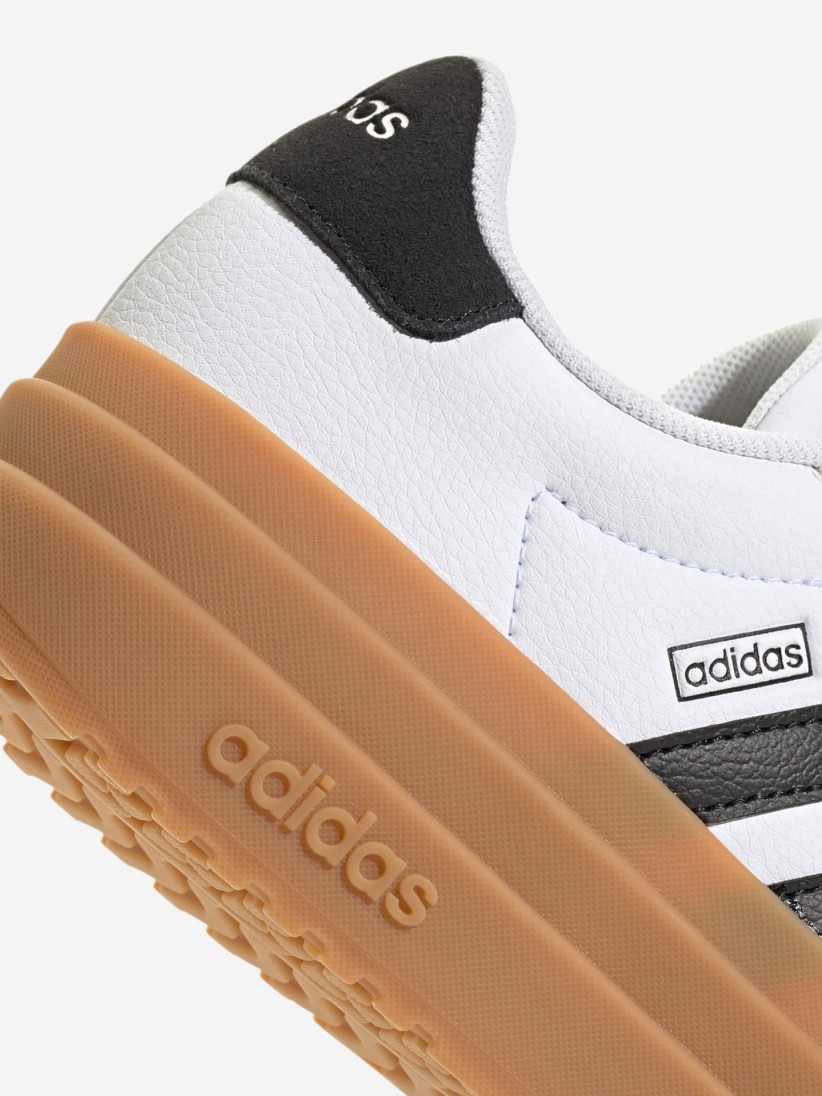 Adidas VL Court Bold White and Black J Sneakers
