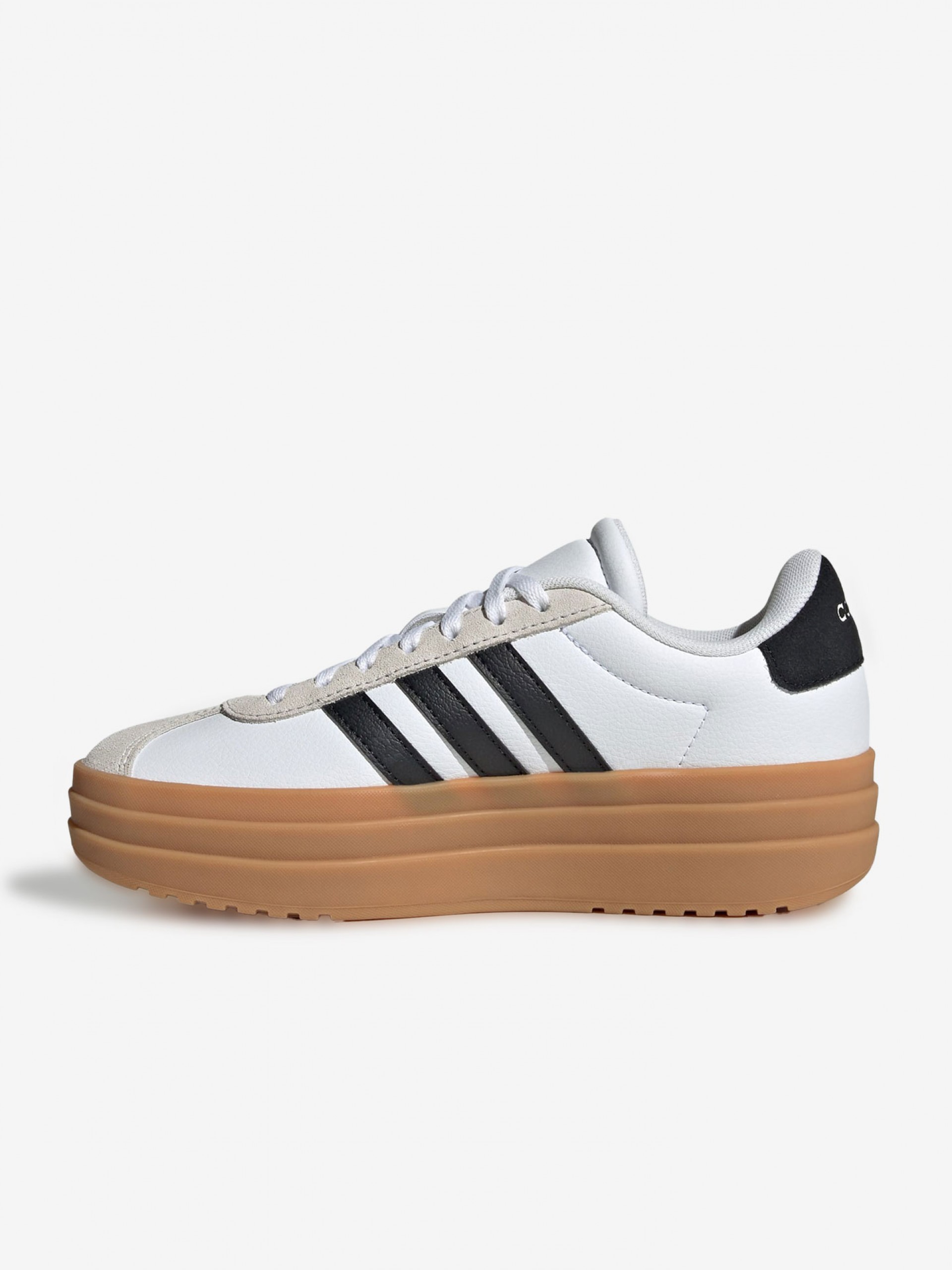 Adidas VL Court Bold White and Black J Sneakers
