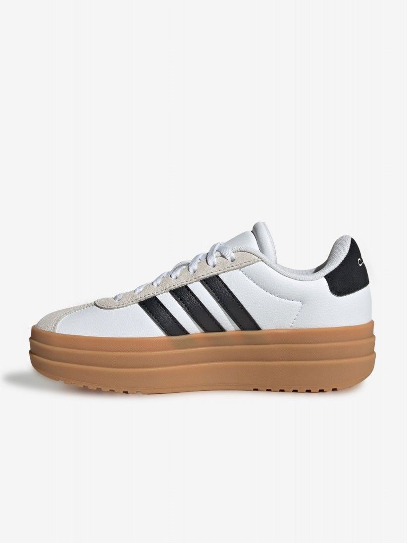 Adidas VL Court Bold White and Black J Sneakers