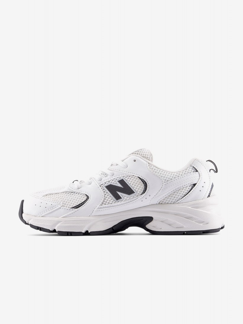 Sapatilhas New Balance GR530 Brancas e Pretas J