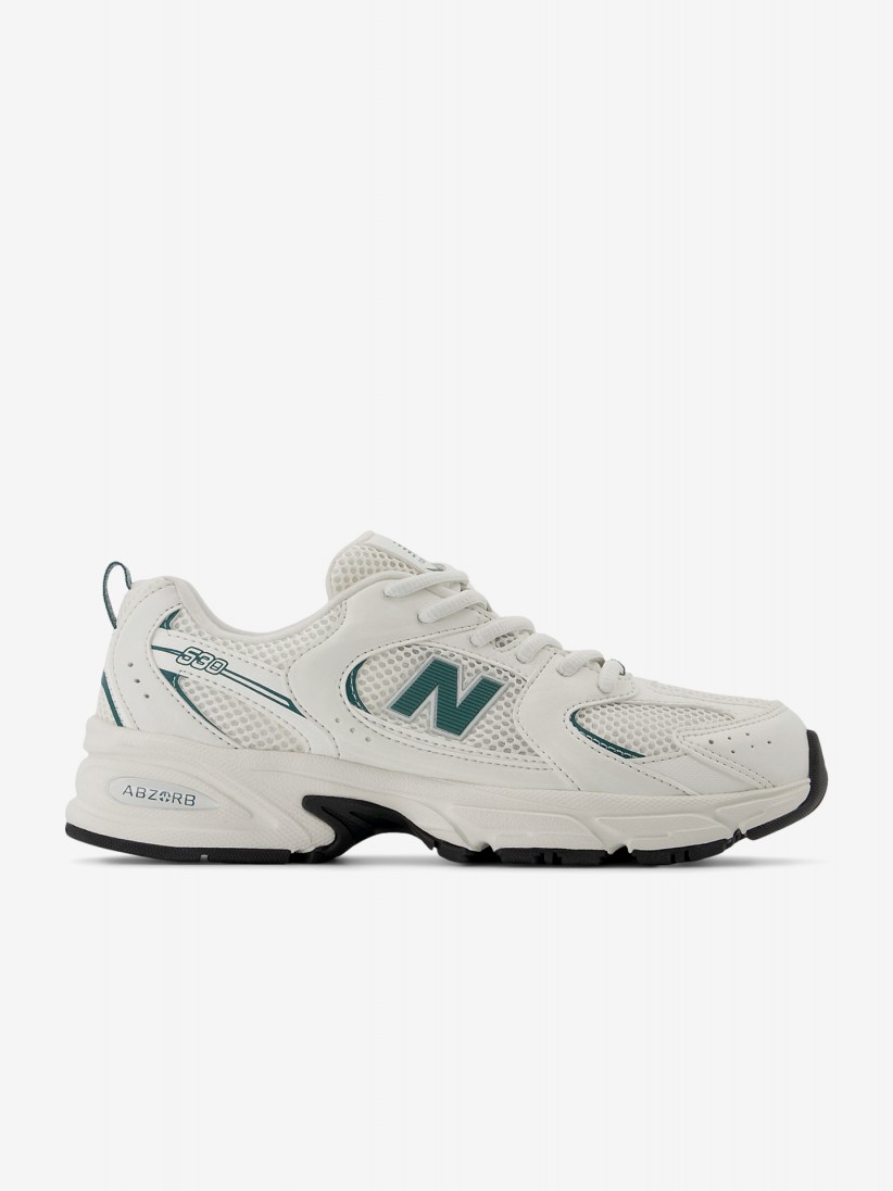 Sapatilhas New Balance GR530 Bege e Verdes J