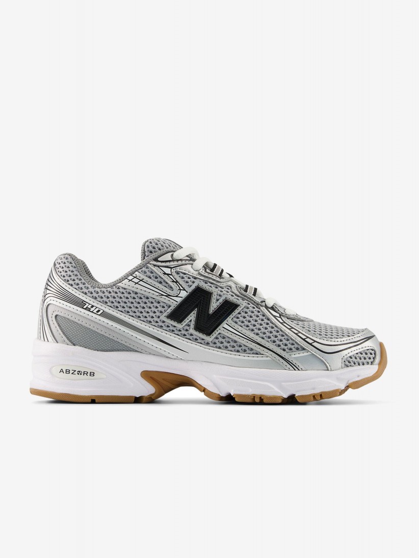 Zapatillas New Balance U740 Grises y Negras J