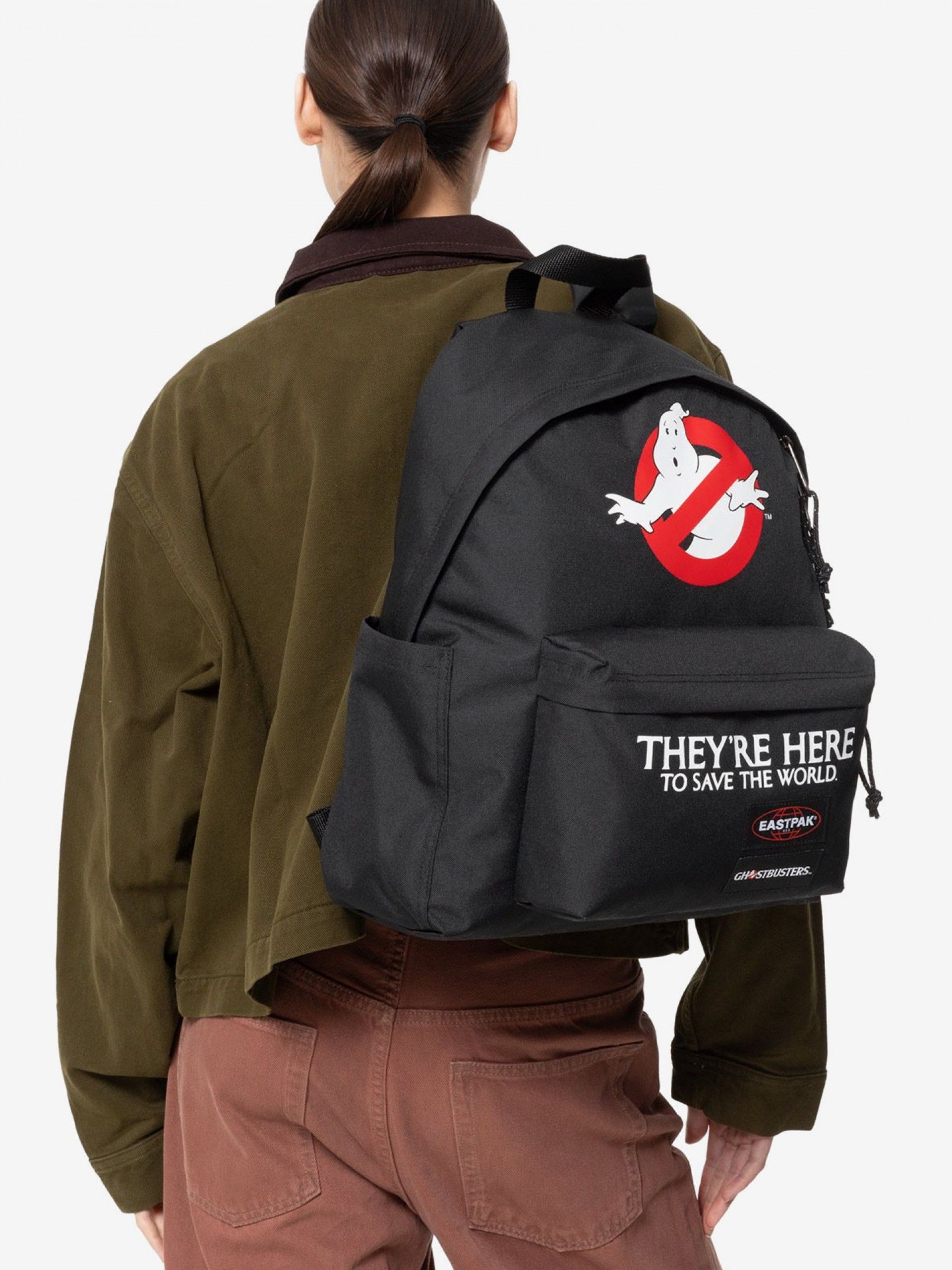 Mochila Escolar Eastpak Day Pak'R Ghostbusters Negra