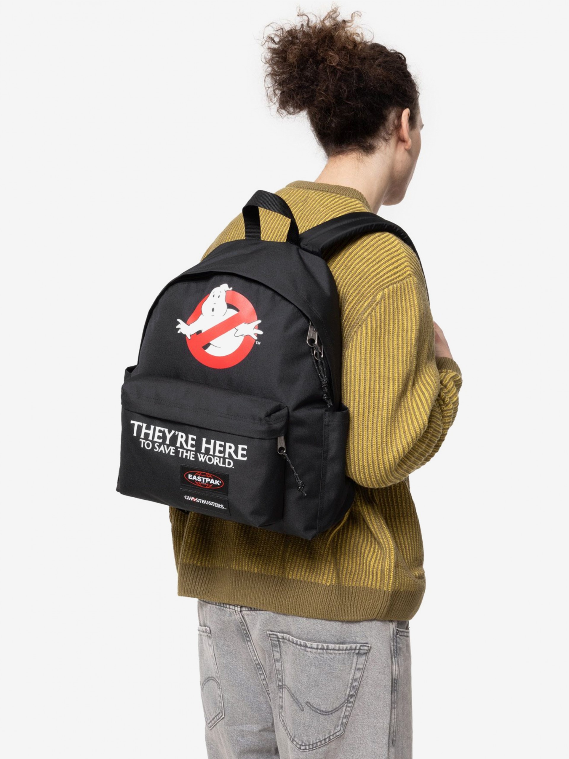 Mochila Escolar Eastpak Day Pak'R Ghostbusters Preta
