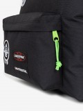 Mochila Escolar Eastpak Padded Pak'R Ghostbusters Patches Negra y Verde