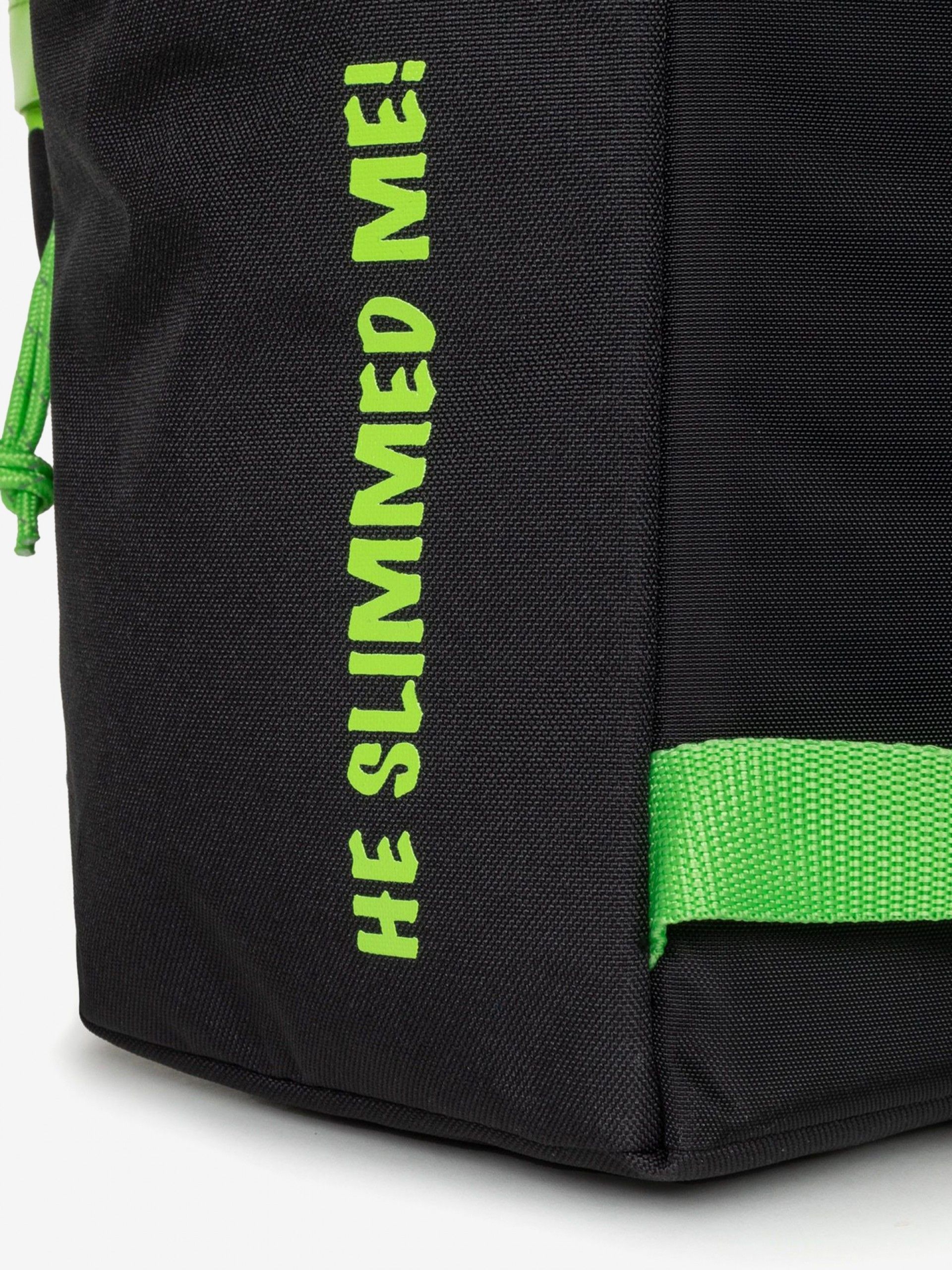 Mochila Escolar Eastpak Padded Pak'R Ghostbusters Slimmer Negra y Verde