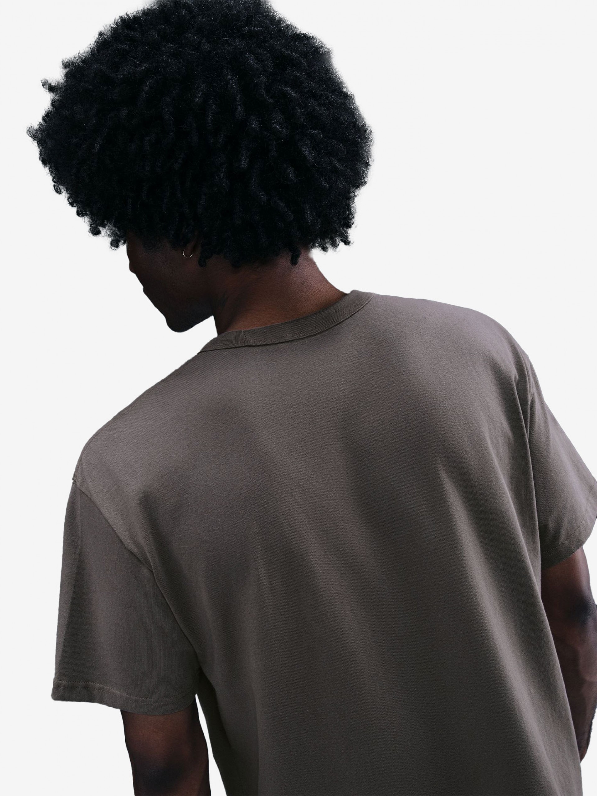 Camiseta Nike Sportswear Premium Essentials Gris Para Hombre