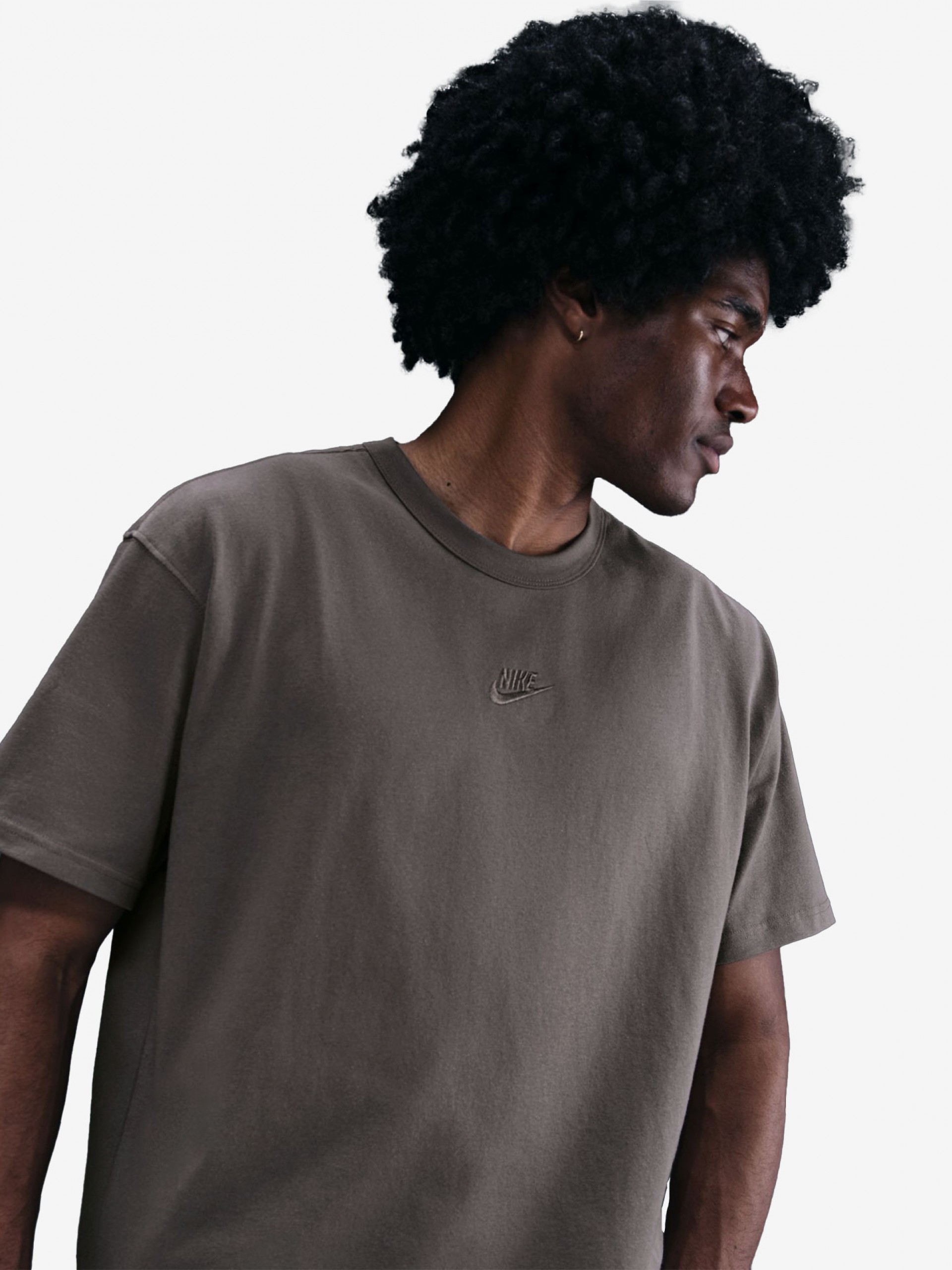 T-shirt Nike Sportswear Premium Essentials Cinzenta Para Homem