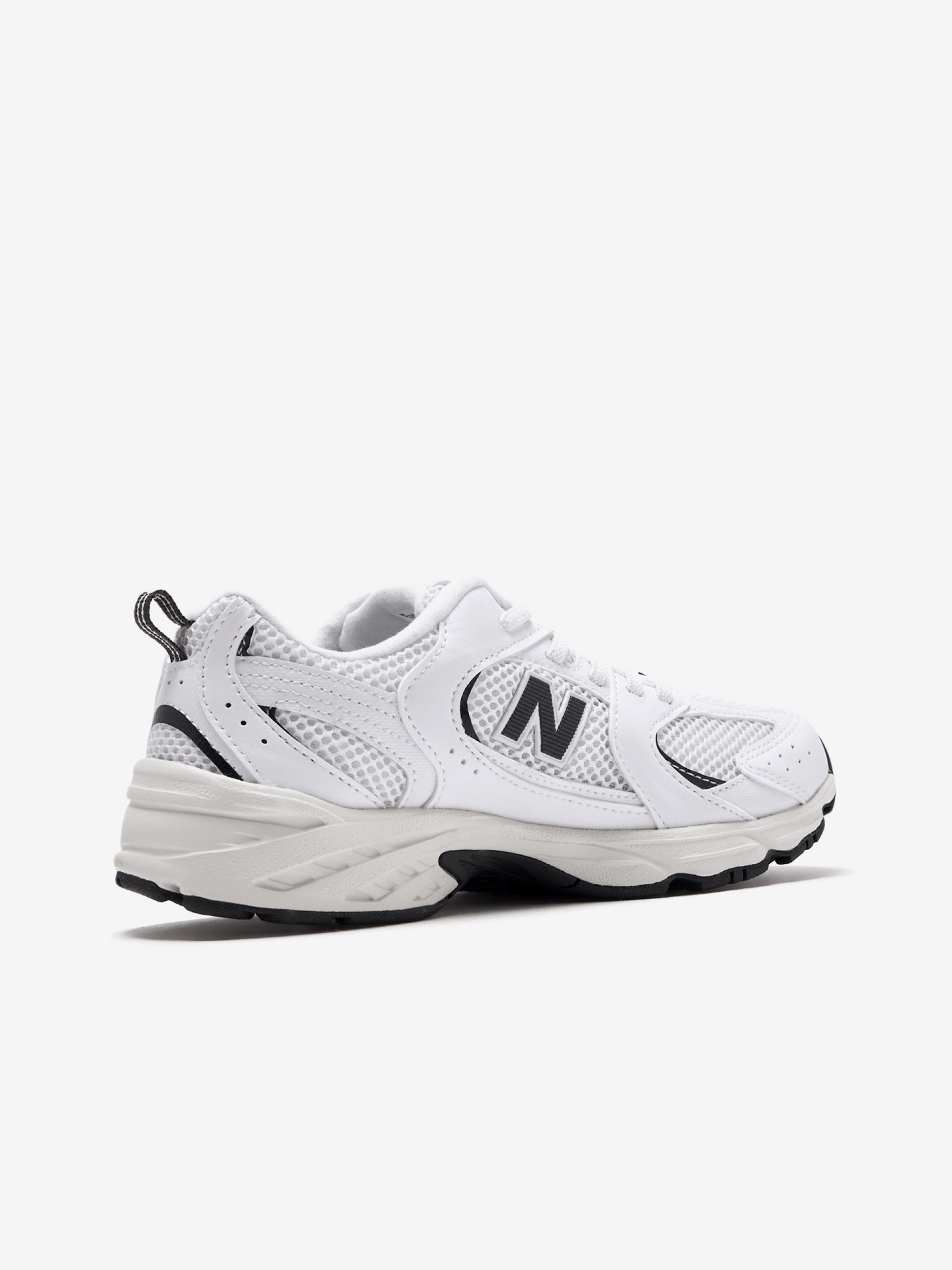 New Balance PZ530 V1 White and Black Sneakers