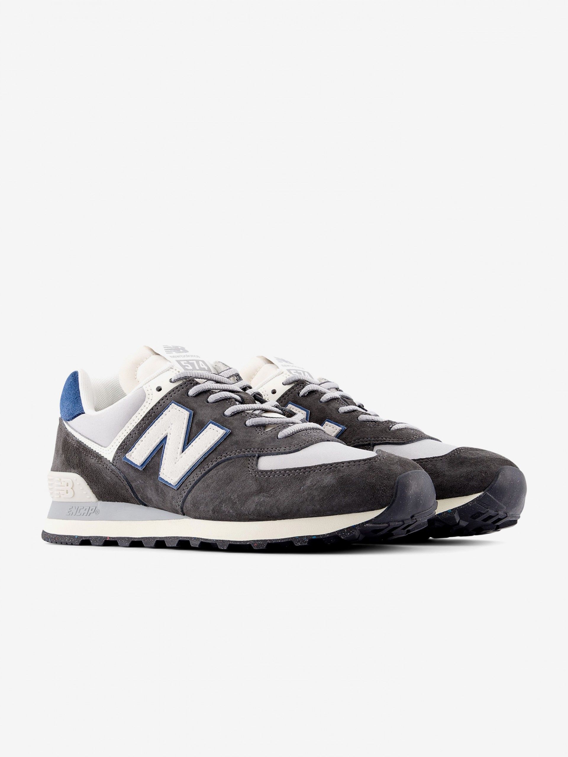 Zapatillas New Balance U574 V2 Grises y Azules