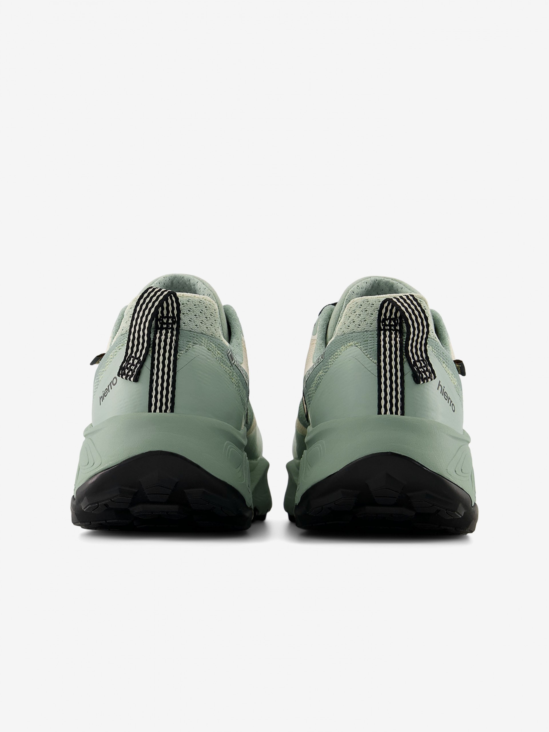 Zapatillas de Trail New Balance Fresh Foam X Hierro v9 GORE-TEX Verdes y Beige Para Hombre