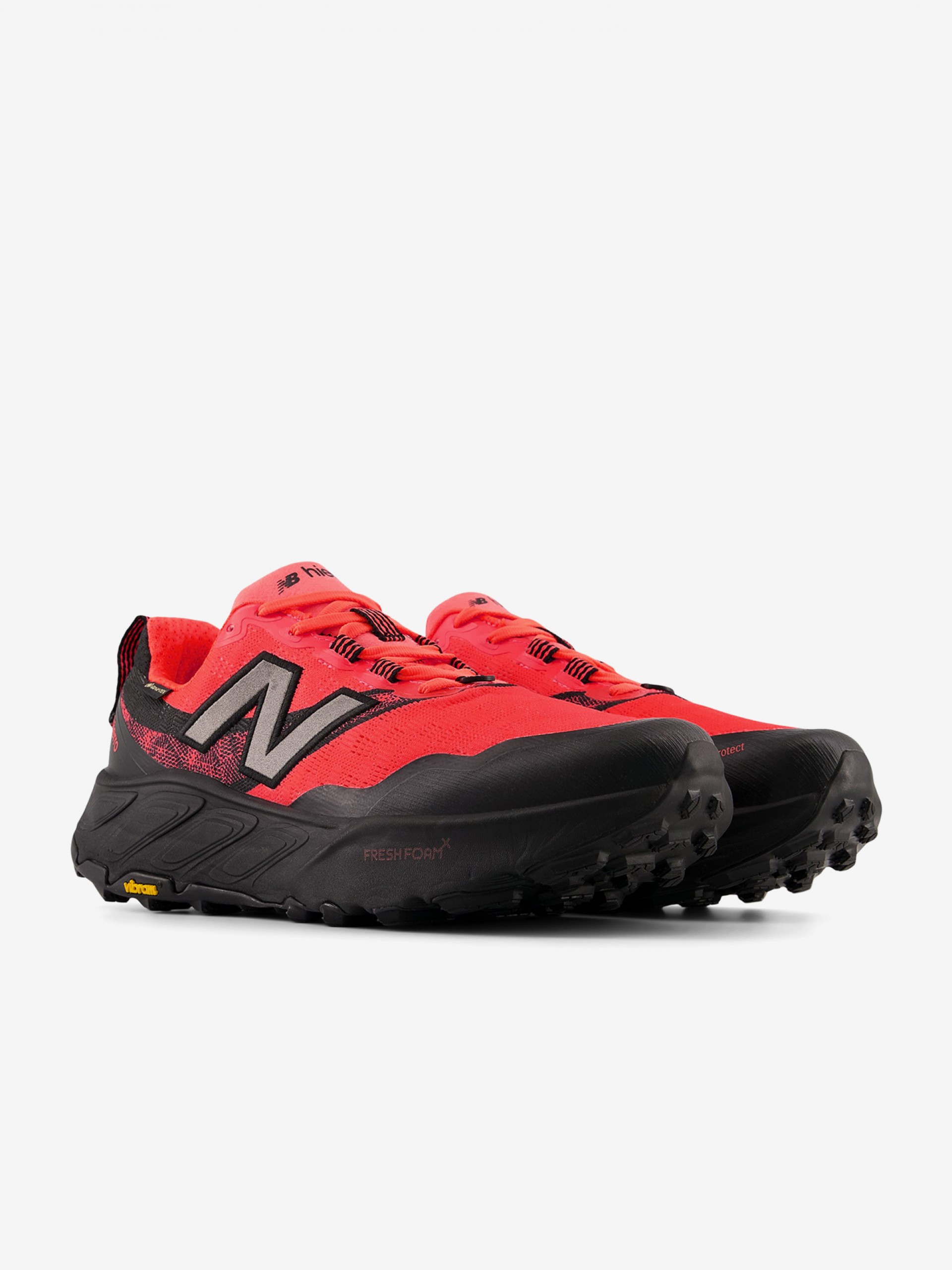 New Balance Fresh Foam X Hierro v9 GORE-TEX Red and Black Trail Trainers For Men