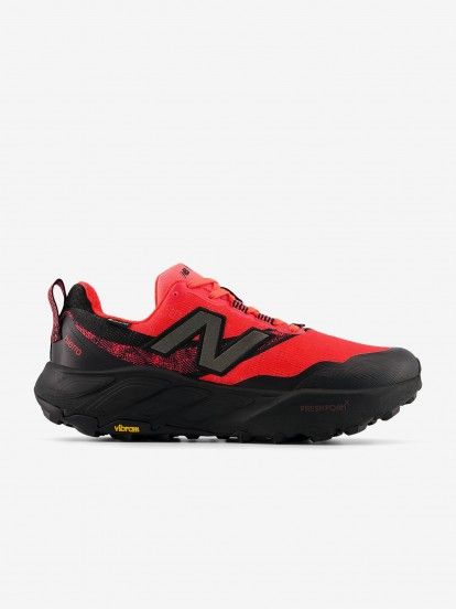 Zapatillas de Trail New Balance Fresh Foam X Hierro v9 GORE-TEX Negras y Rojas Para Hombre