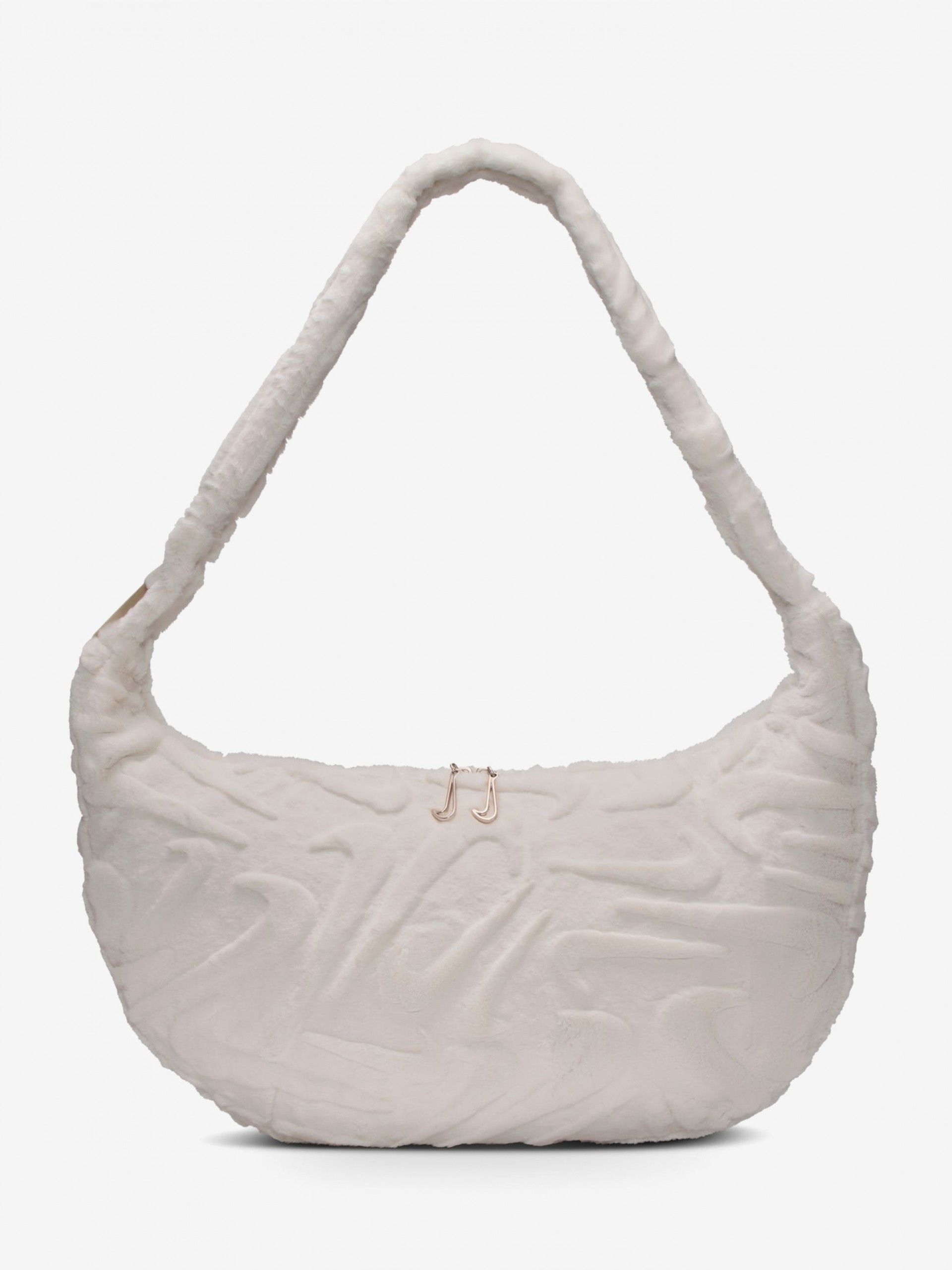 Nike Sportswear Synthetic Fur 19L White Tote For Women