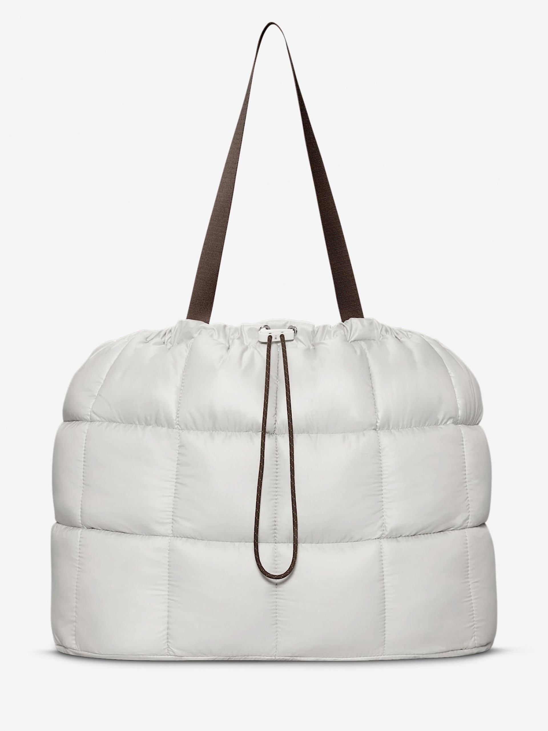 Bolsa Nike Sportswear Puffle 28L Gris Para Mujer