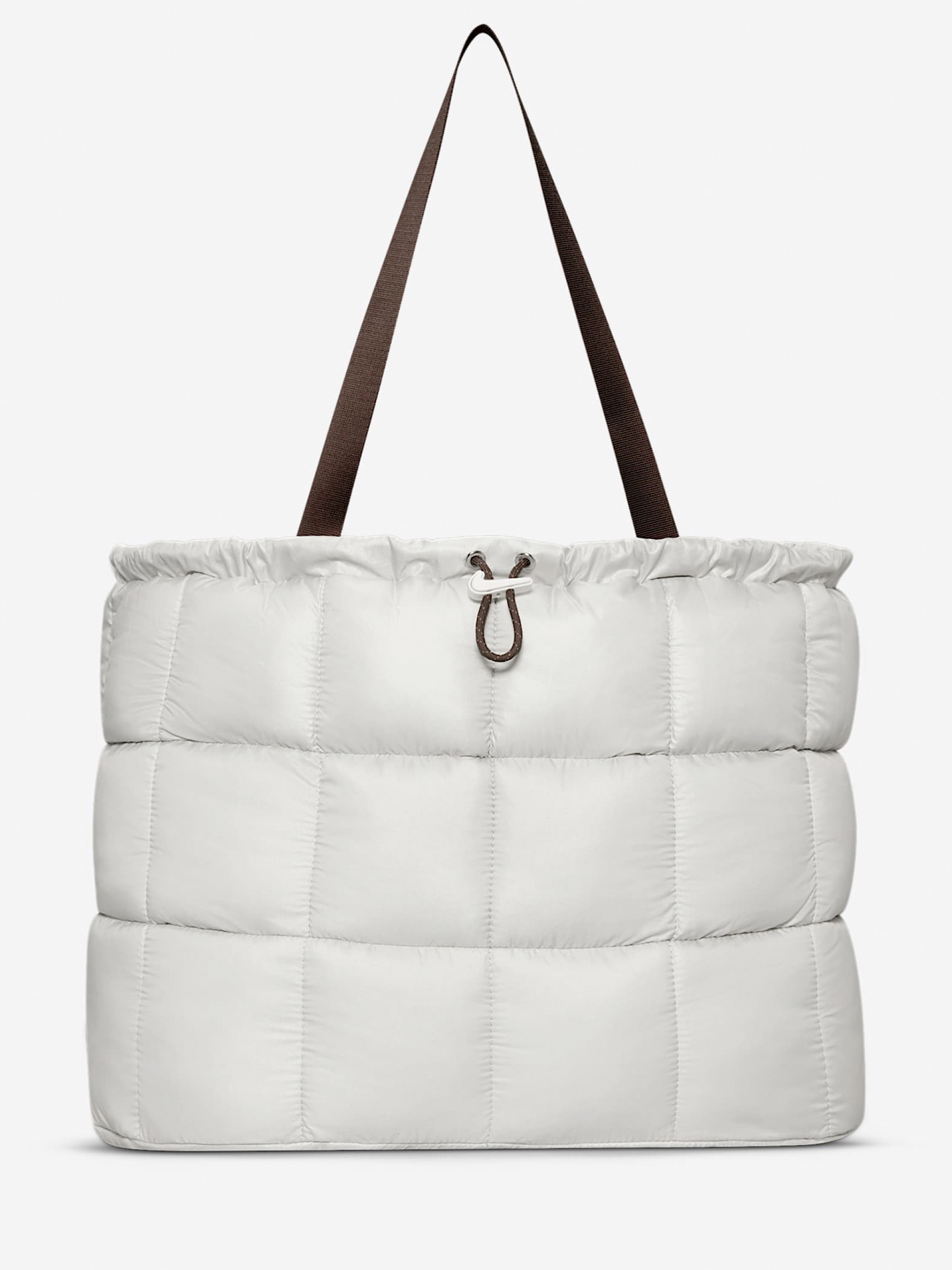 Bolsa Nike Sportswear Puffle 28L Gris Para Mujer