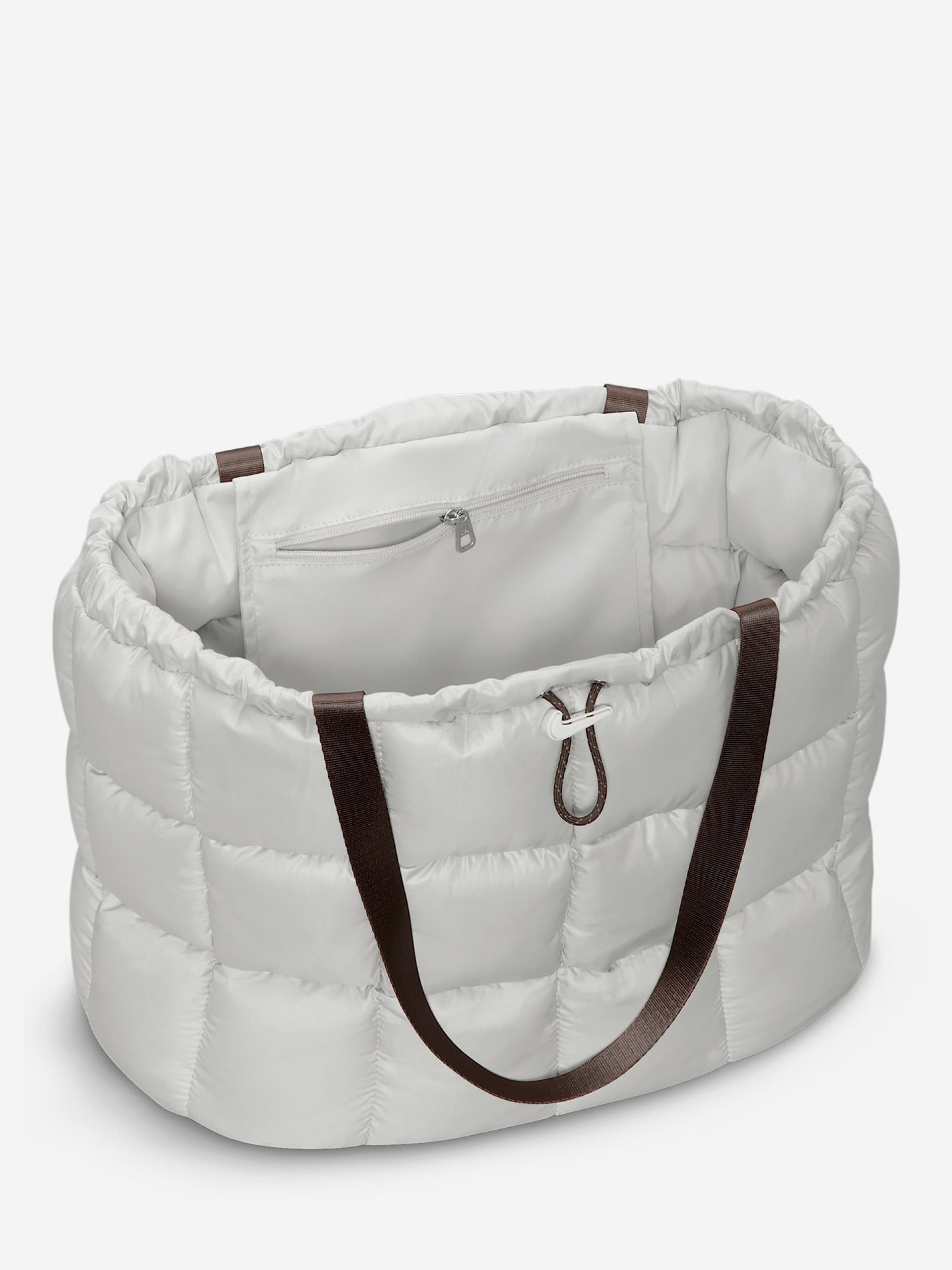 Nike Sportswear Puffle 28L Grey Bag For Women