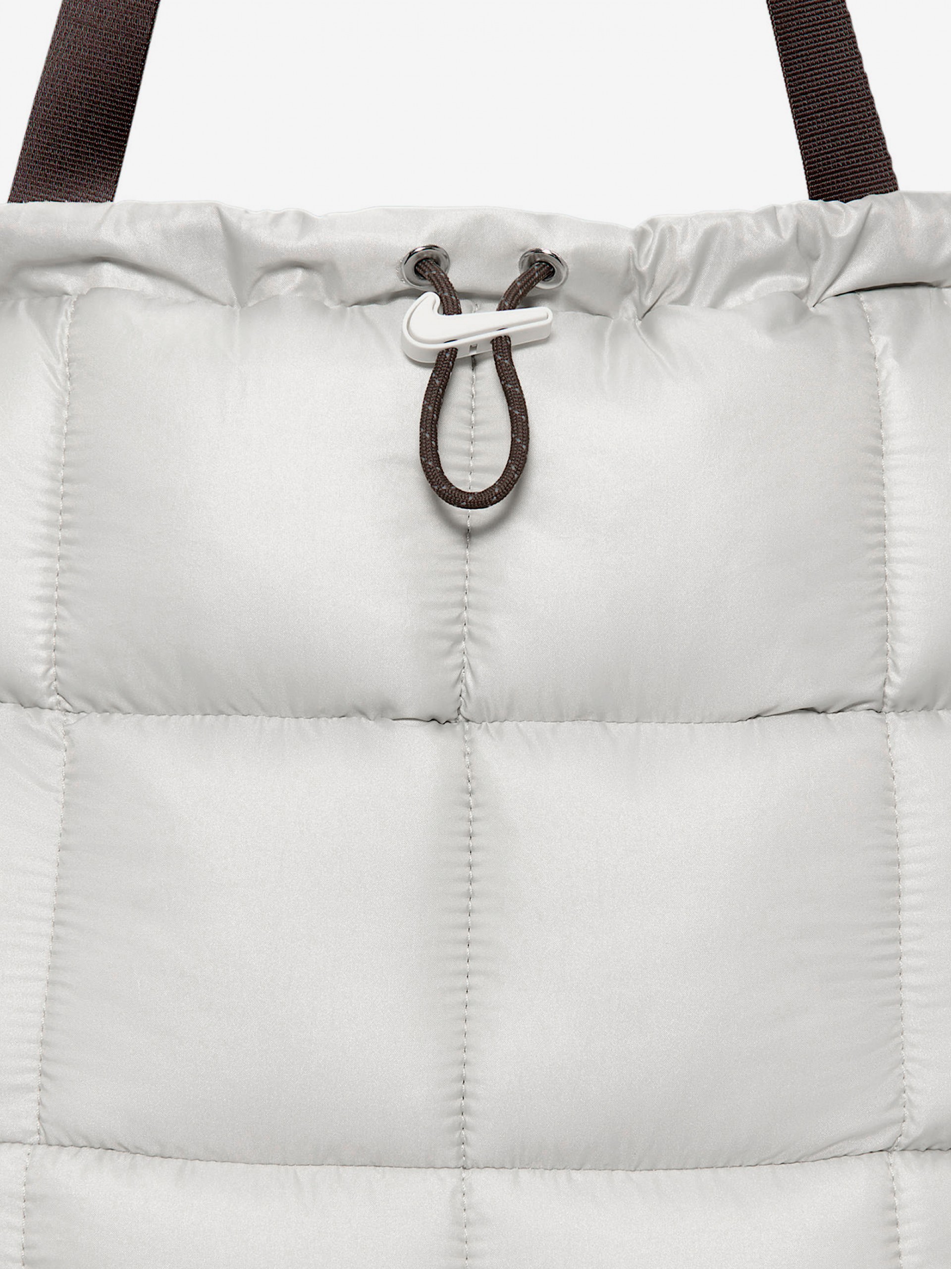 Bolsa Nike Sportswear Puffle 28L Gris Para Mujer