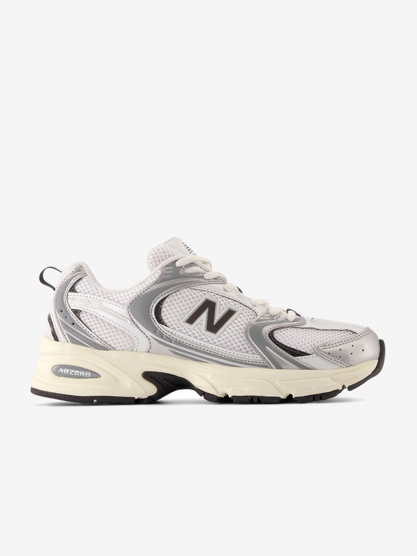 Sapatilhas New Balance 530 V1 Brancas e Cinzentas