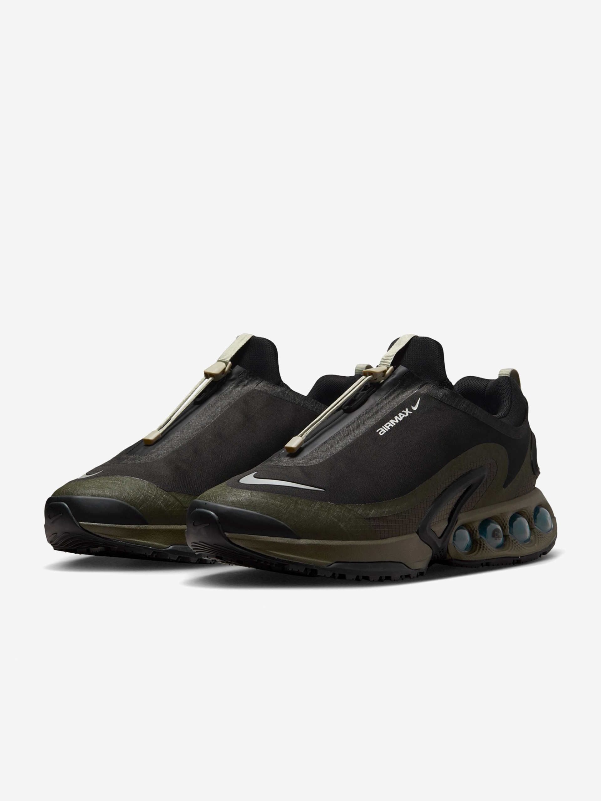 Sapatilhas Nike Air Max Dn Roam Pretas e Verdes Para Homem