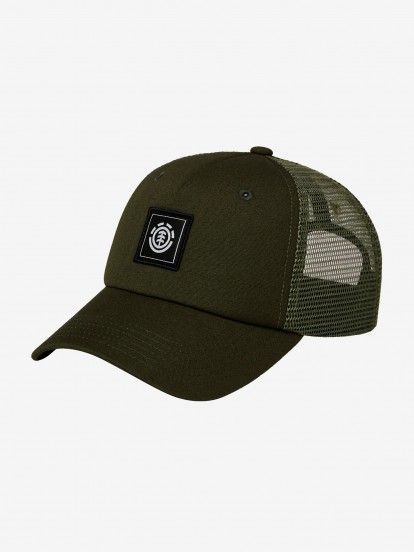 Element Icon Mesh Green Cap