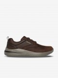 Skechers Delson 3.0 - Glavine Waterproof Brown Sneakers