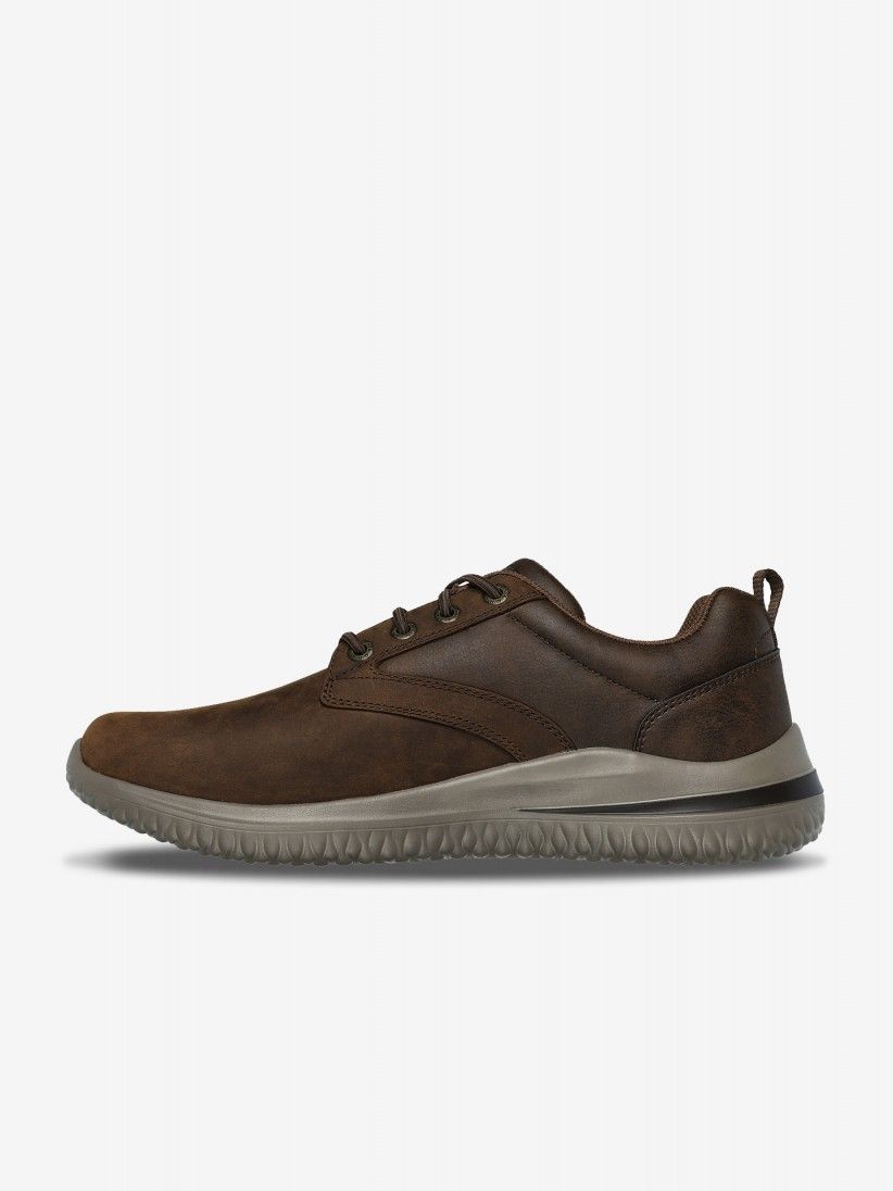 Skechers Delson 3.0 - Glavine Waterproof Brown Sneakers Skechers Delson 3.0 - Glavine Waterproof Brown Sneakers