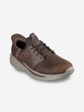 Skechers Slip-ins Relaxed Fit Slade - Macklin Brown Sneakers