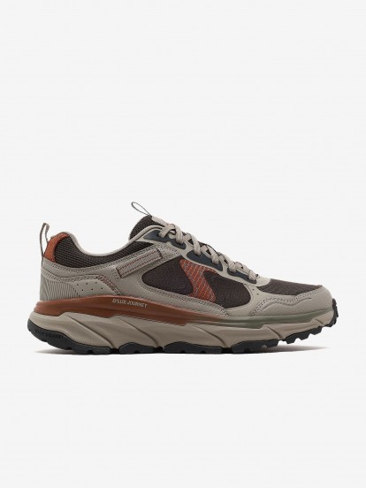 Skechers D'Lux Journey - Stylized Soul Grey Sneakers