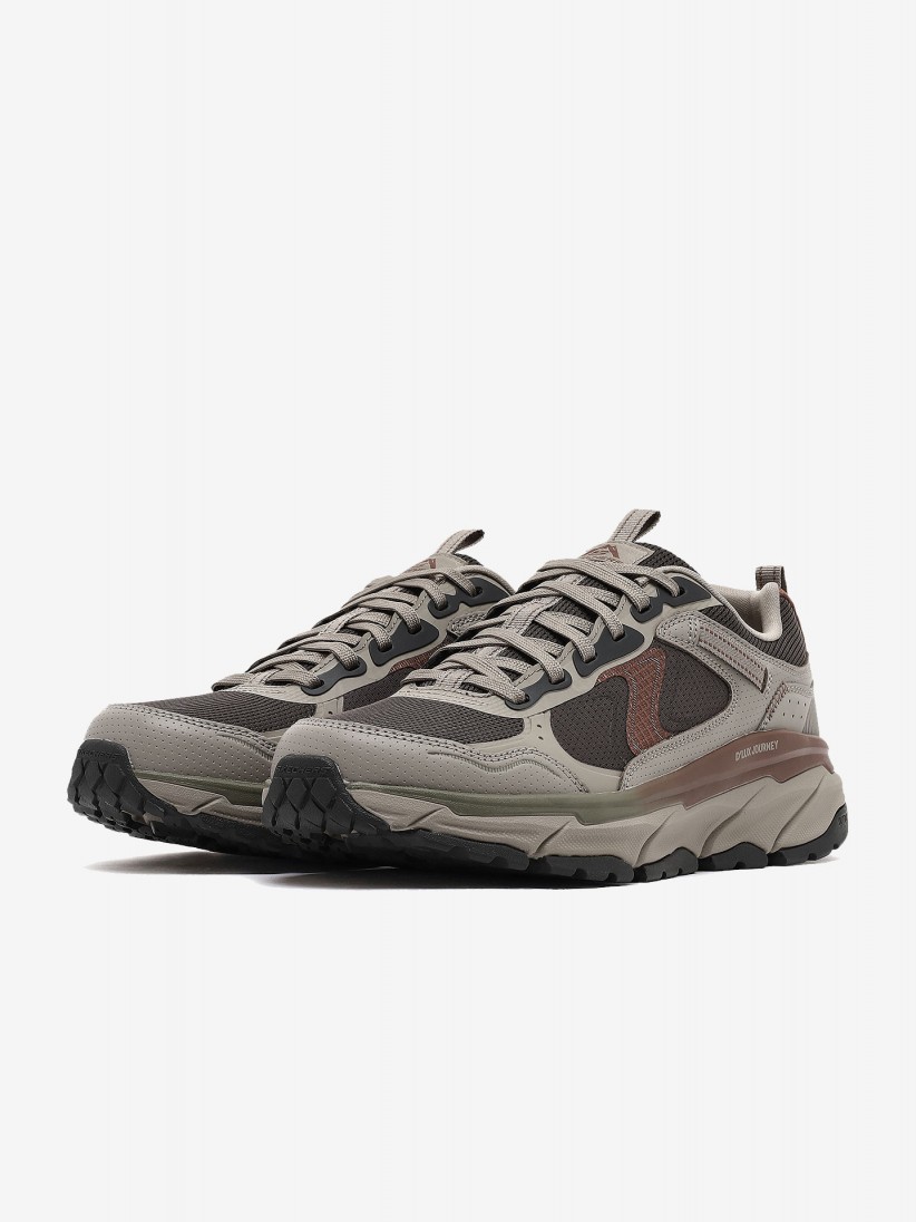 Skechers D'Lux Journey - Stylized Soul Grey Sneakers
