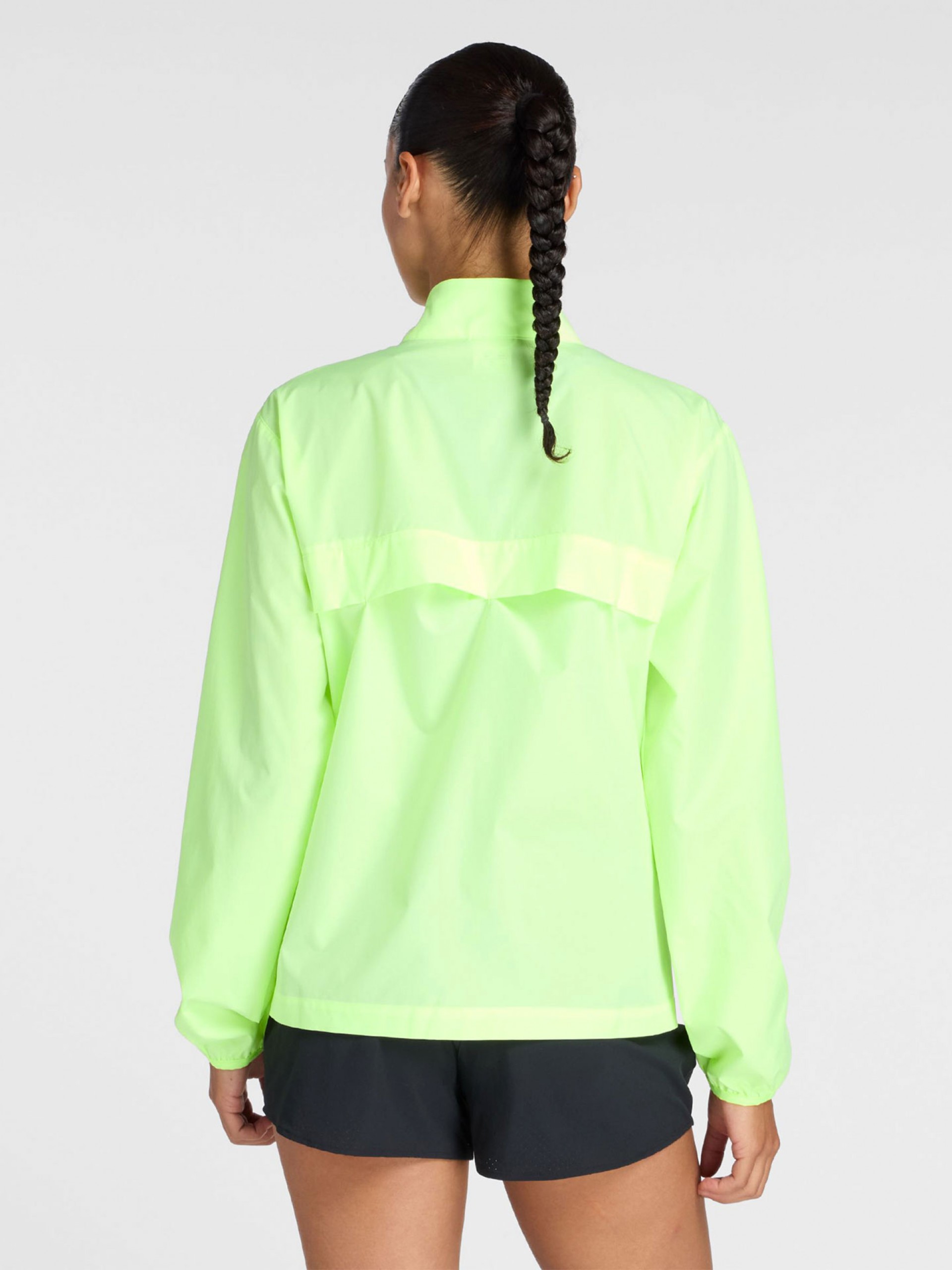 Chaqueta de Running New Balance Sport Essentials Maratón Valencia Verde