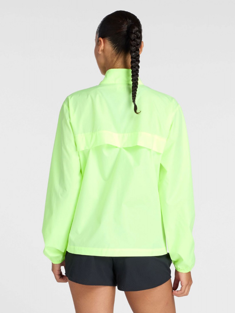 New Balance Sport Essentials Valencia Marathon Green Running Jacket