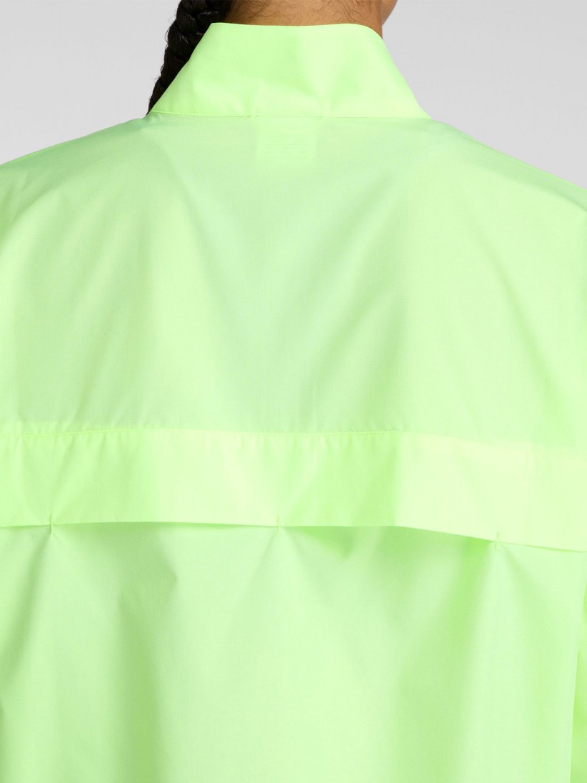 New Balance Sport Essentials Valencia Marathon Green Running Jacket