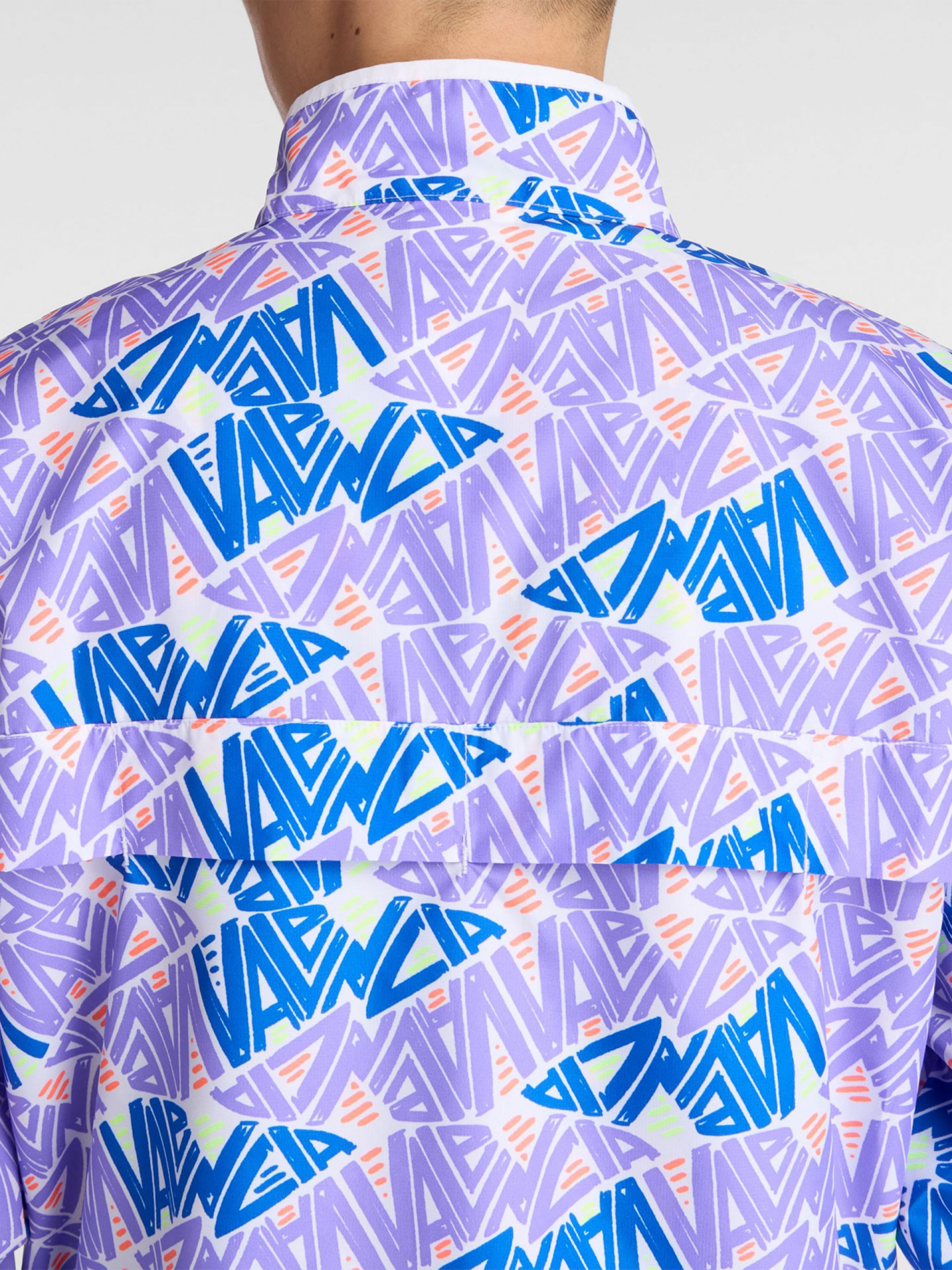 Chaqueta de Running New Balance Printed Sport Essentials Maratón Valencia