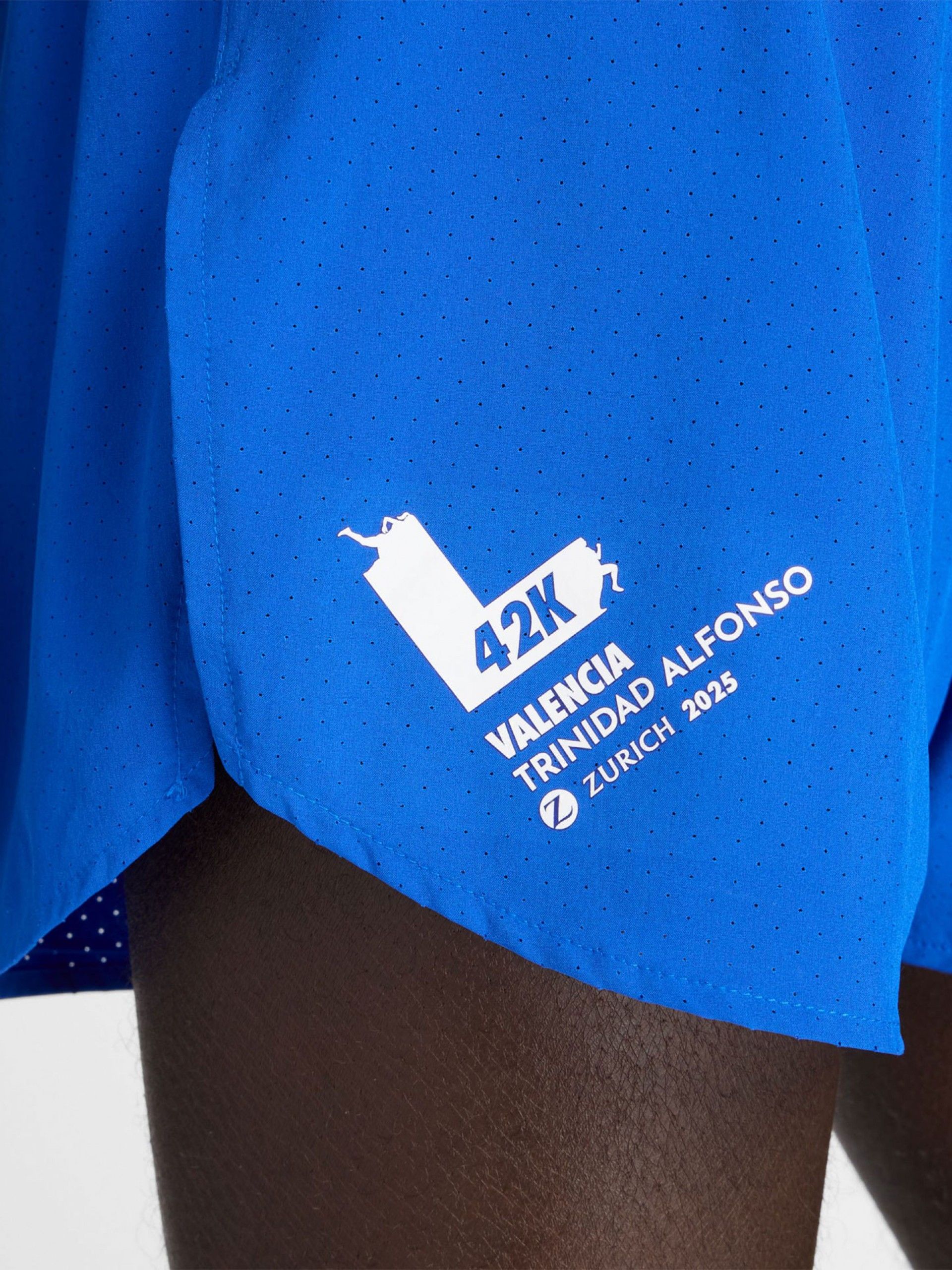 New Balance RC Split Valencia Marathon 7cm Blue Running Shorts