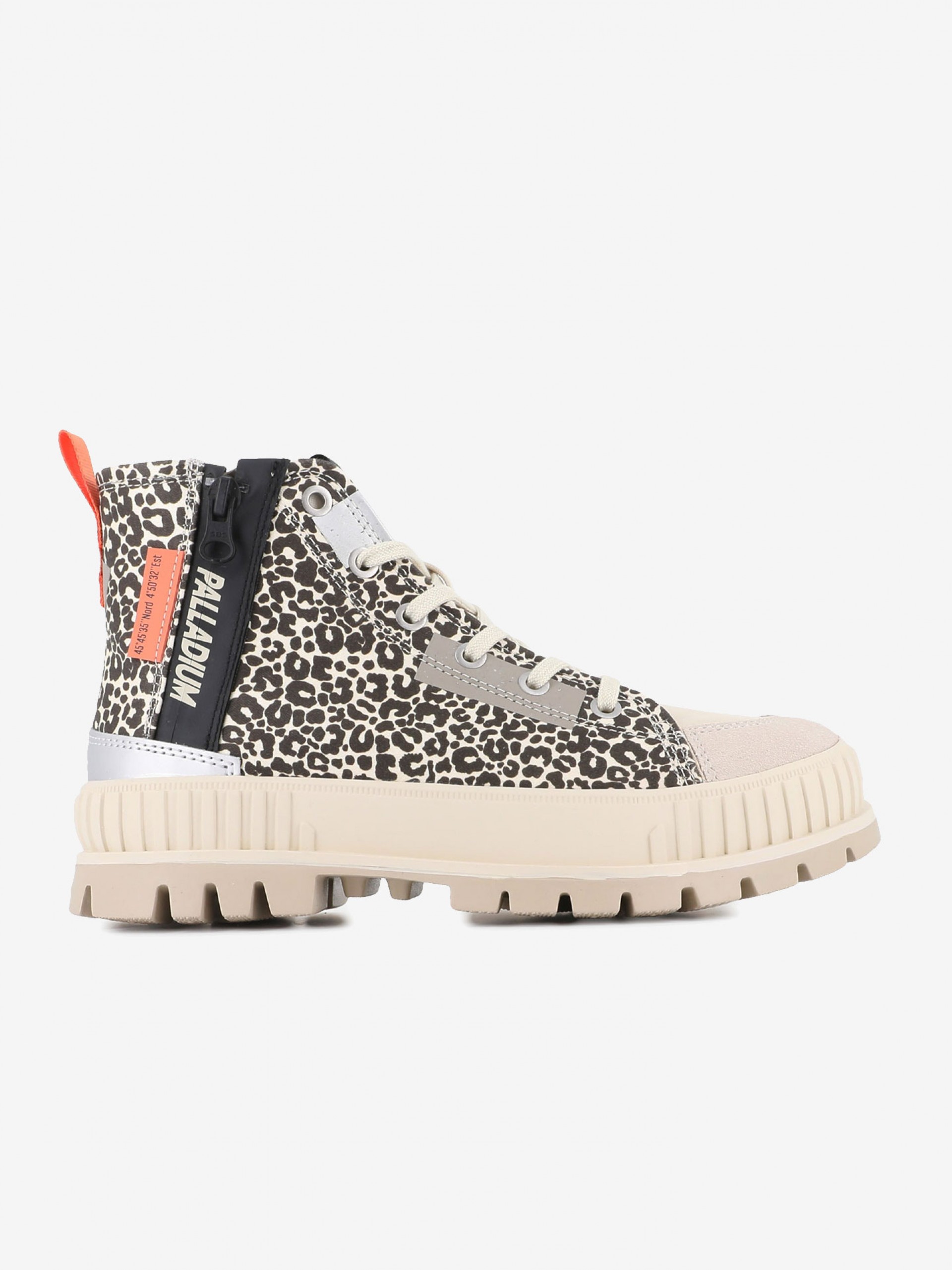 Botas Palladium Pallashock Backzip 2 Padrão Leopardo