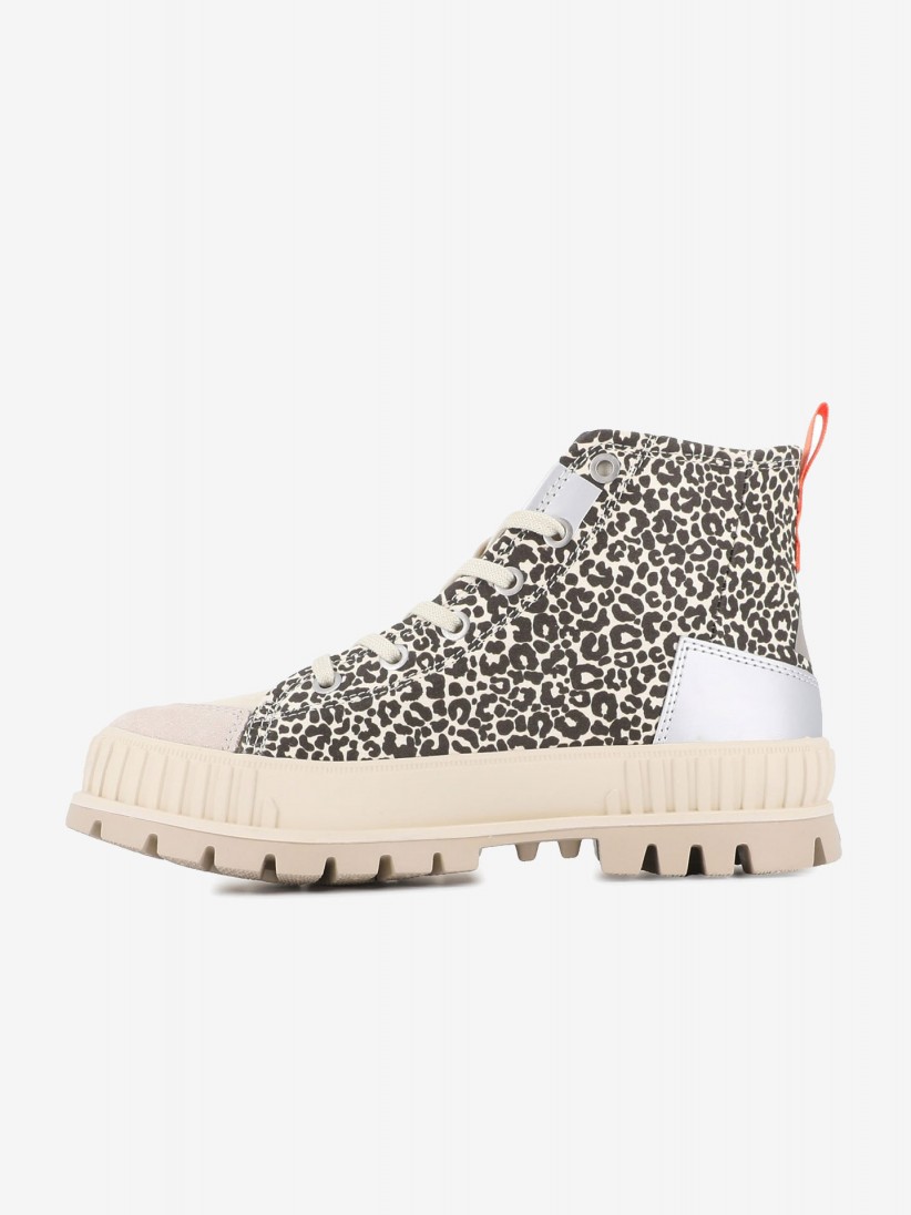 Botas Palladium Pallashock Backzip 2 Padro Leopardo