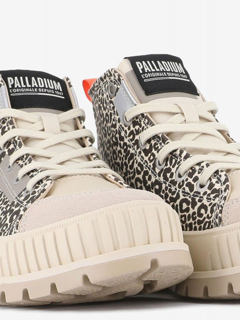 Botas Palladium Pallashock Backzip 2 Padro Leopardo
