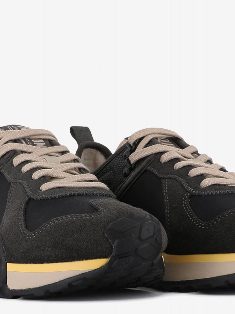 Palladium Troop Runner Black and Grey Sneakers