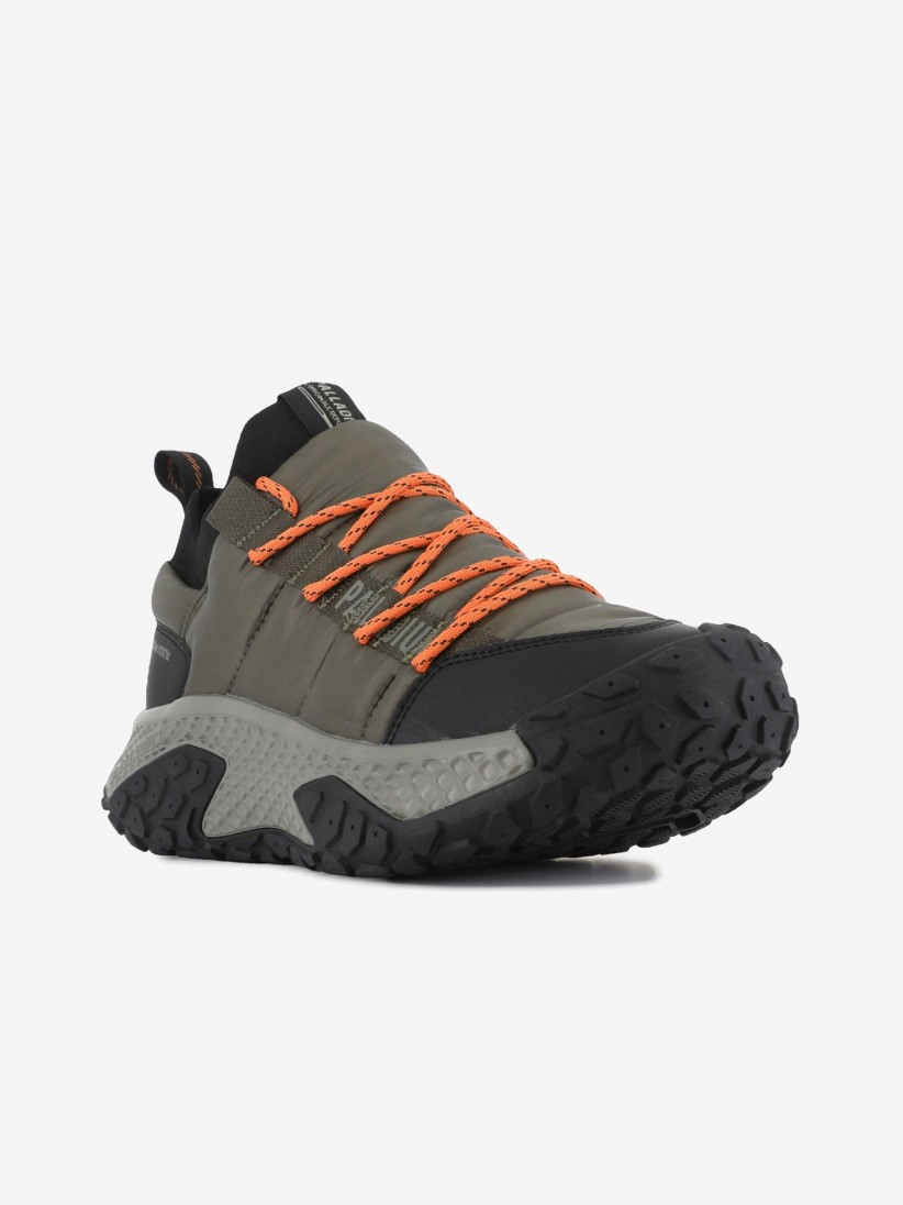 Sapatilhas Palladium Offbound Inflated Verdes e Laranja