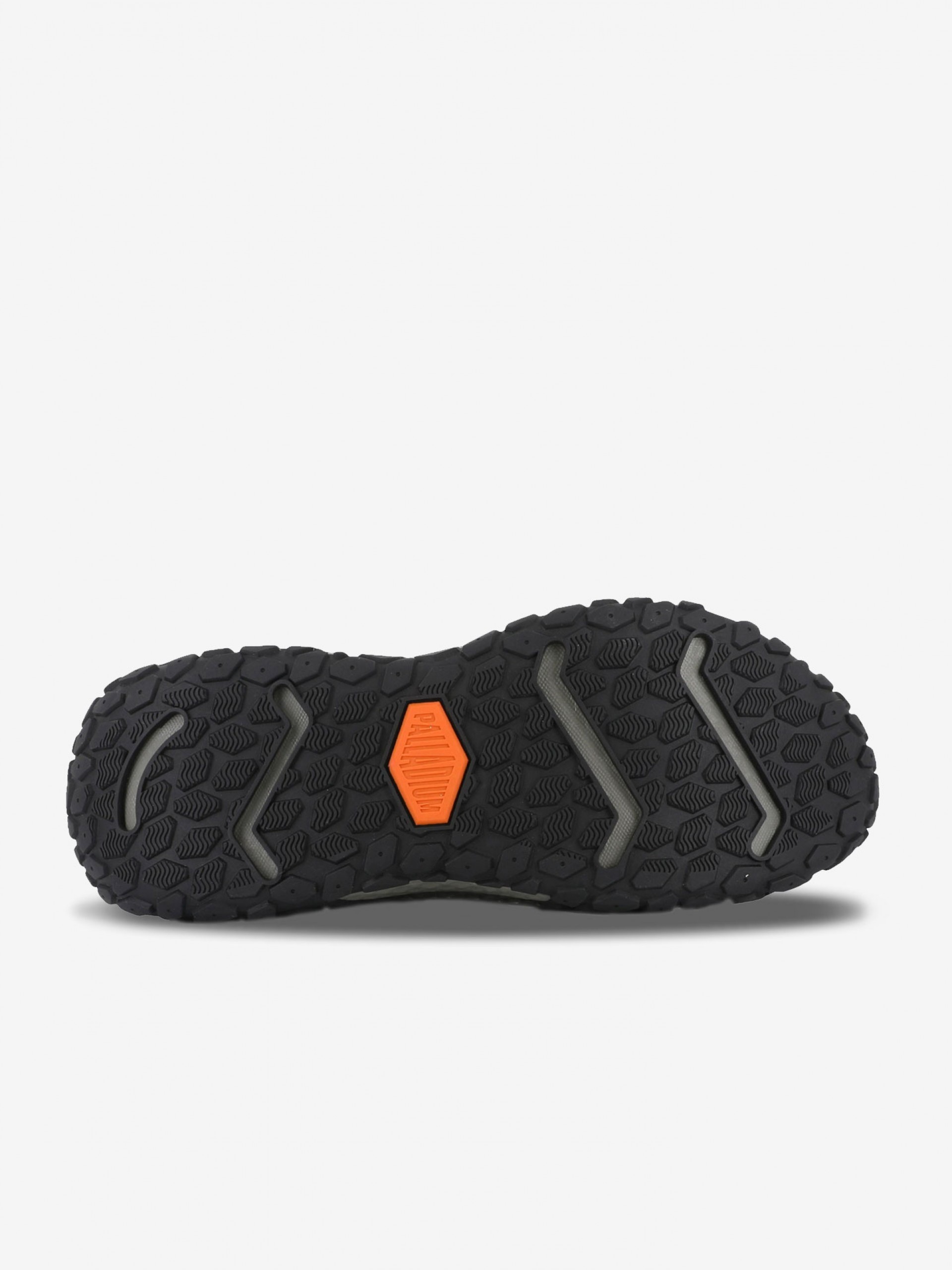 Palladium Offbound Inflated Green and Orange Sneakers