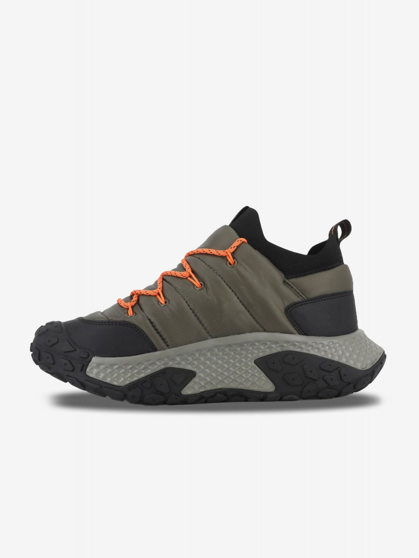 Sapatilhas Palladium Offbound Inflated Verdes e Laranja