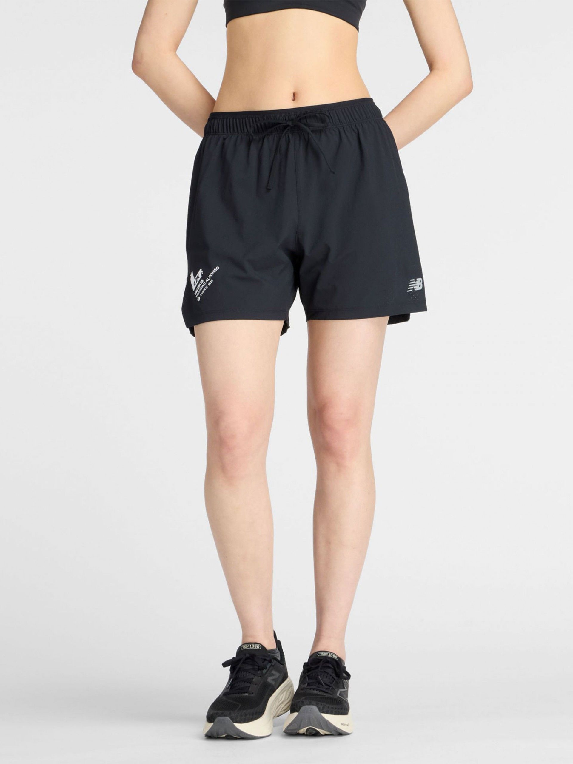 New Balance RC Split Valencia Marathon 7cm Black Running Shorts