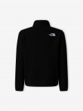 Sudadera con Cremallera The North Face Teen Glacier Polar Negra Kids