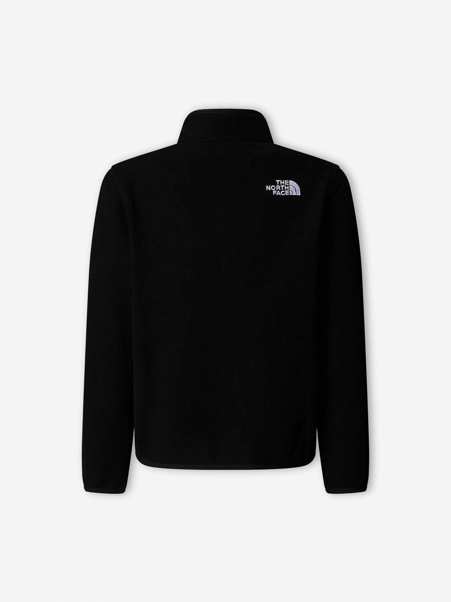 Sudadera con Cremallera The North Face Teen Glacier Polar Negra Kids