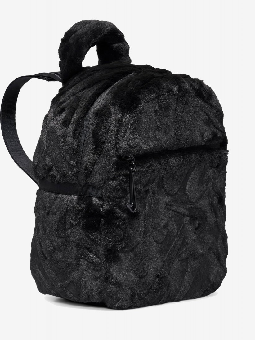 Mochila Nike Sportswear de Pelo Sinttico 6L Preta Para Mulher