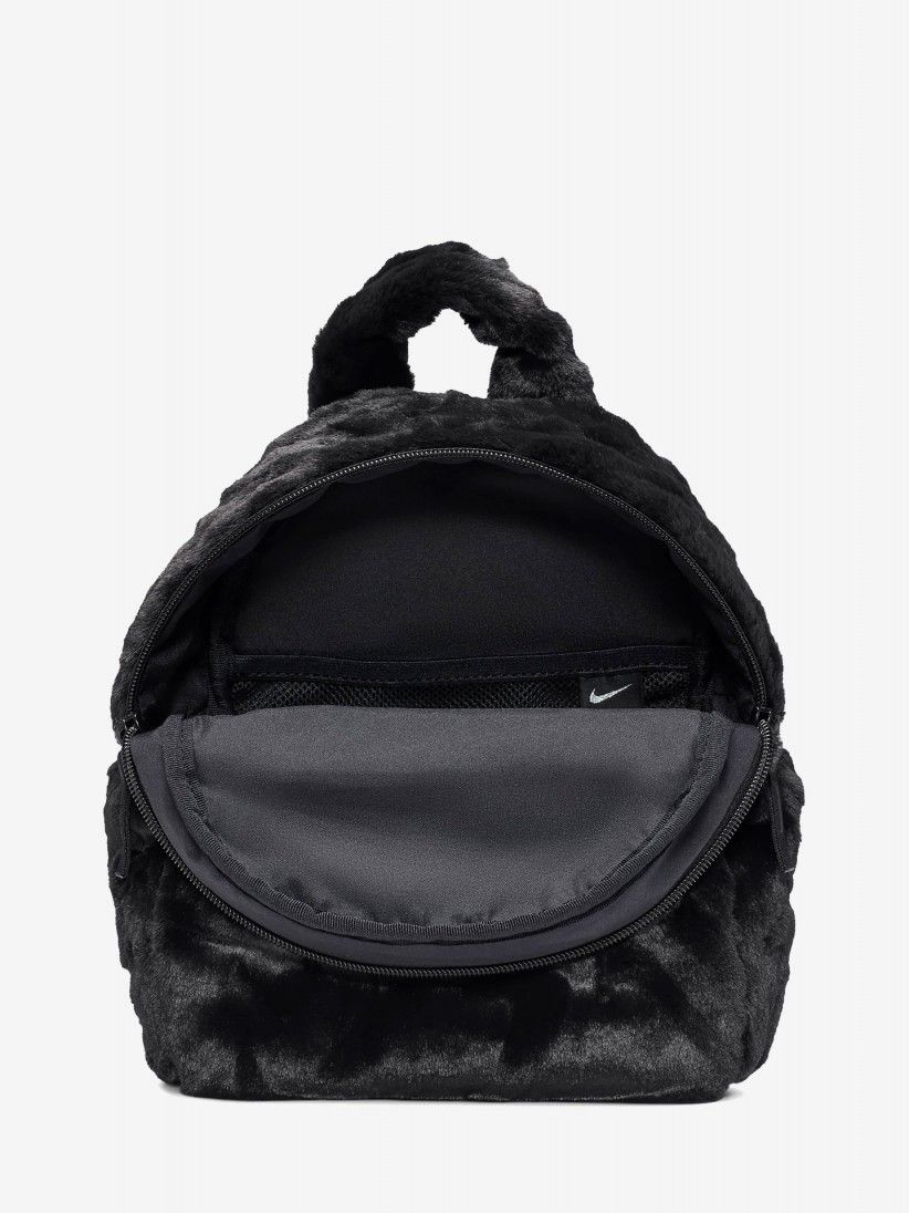 Mochila Nike Sportswear de Pelo Sinttico 6L Preta Para Mulher