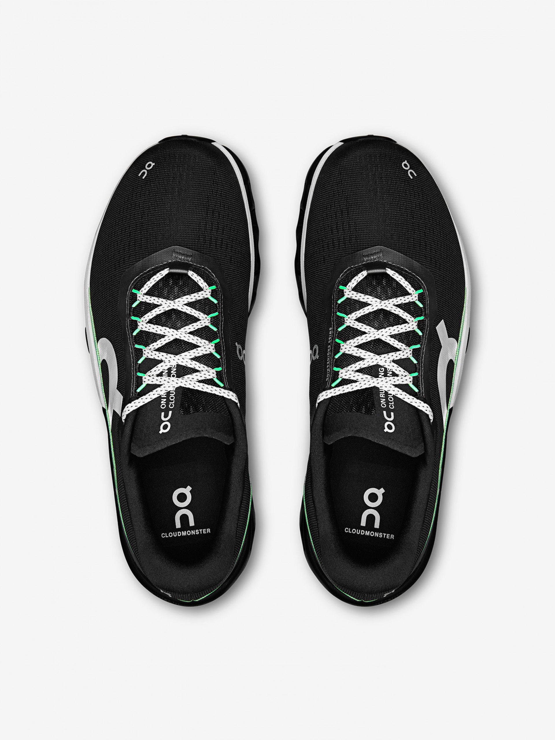 Sapatilhas de Running On Running Cloudmonster 2 Pretas e Verdes